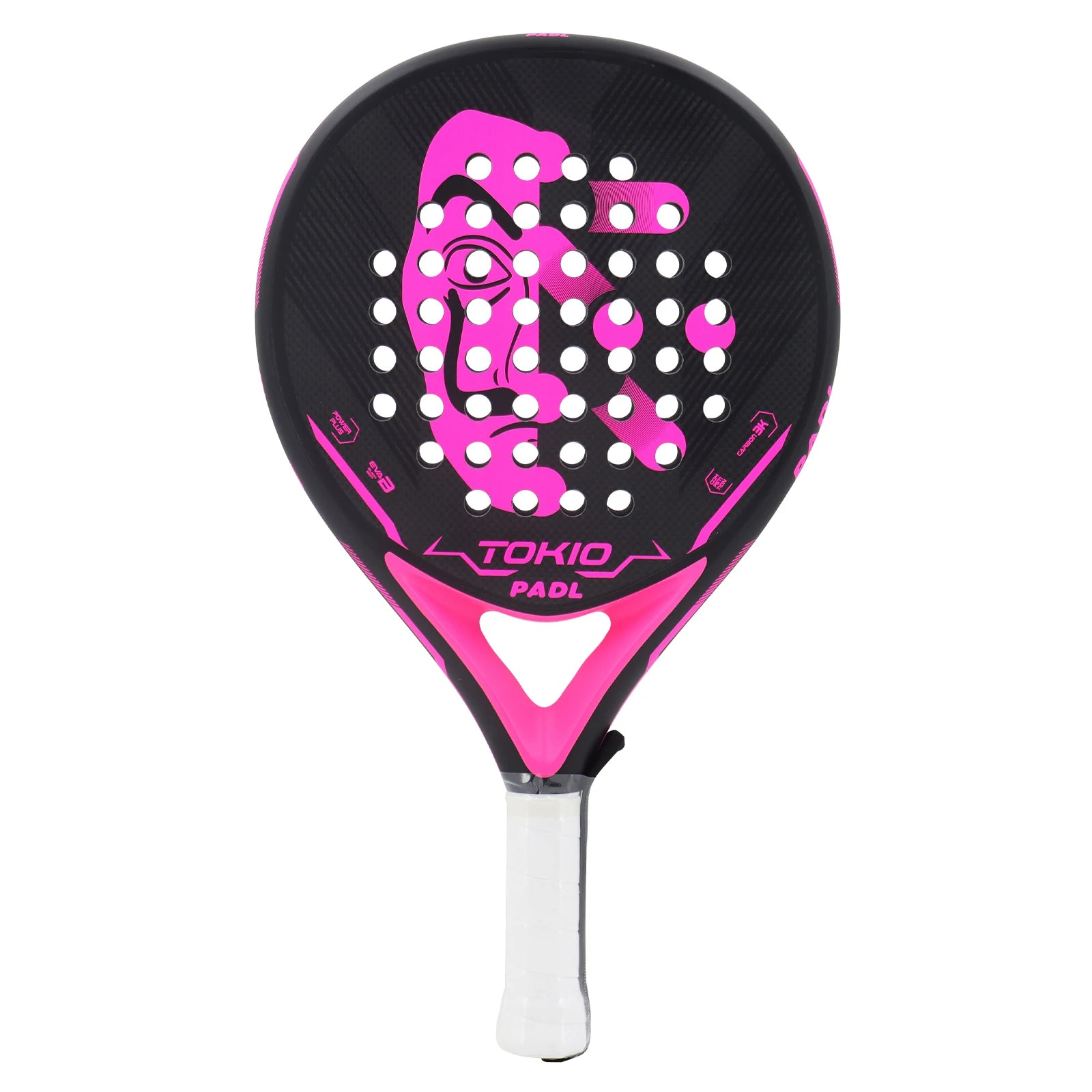 INSUM-Raquette de padel en fibre de carbone, 2022 fibre de carbone, surface souple, haute balance, forme de diamant, raquette de sport pour pagaie avancée plus tard