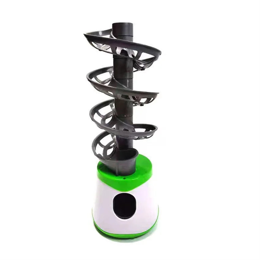 Pichet de balle de Tennis de Table Portable de haute qualité, Version double alimentation, Machine de lancement de Robot de balle de Ping-Pong pour entraîneurs