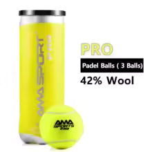 Pack 3 Balles de Padel Qualité Tournoi