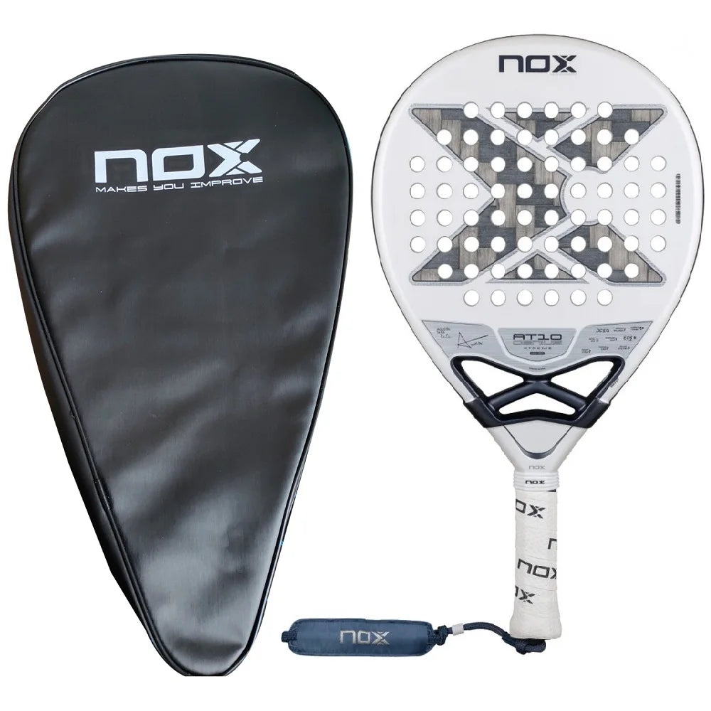 Raquette de padel professionnelle NOX en fibre de carbone composite, forme diamant, mousse EVA laminée, Fengdong 3D SPIN, raquette de sport