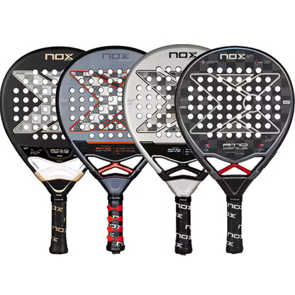 Raquette de padel professionnelle NOX en fibre de carbone composite, forme diamant, mousse EVA laminée, Fengdong 3D SPIN, raquette de sport