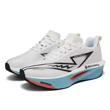 Chaussures de course planche de carbone spécialité Marathon hommes sport respirant léger femmes confortable athlétique antidérapant baskets