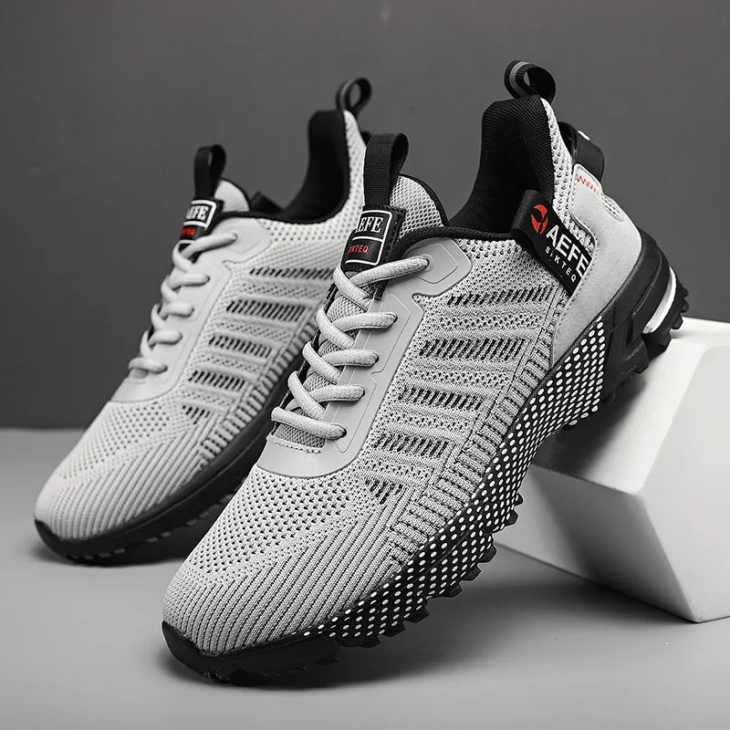 Nouveaux hommes chaussures de course respirant chaussures de sport de plein air baskets légères pour hommes chaussures d'entraînement athlétiques confortables