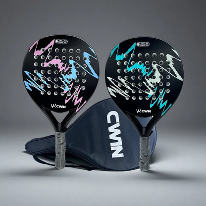 Camewin – raquette de Tennis professionnelle pour adultes, en Fiber de carbone souple EVA, avec housse de sac de pagaie, nouveauté 2024