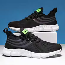 Chaussures de dehors Décontractées pour Homme, Baskets Légères et Respirantes, Plates, Anti-Allure, Course en Plein Air, Marche, Tennis, d'Athlétisme, Jogging
