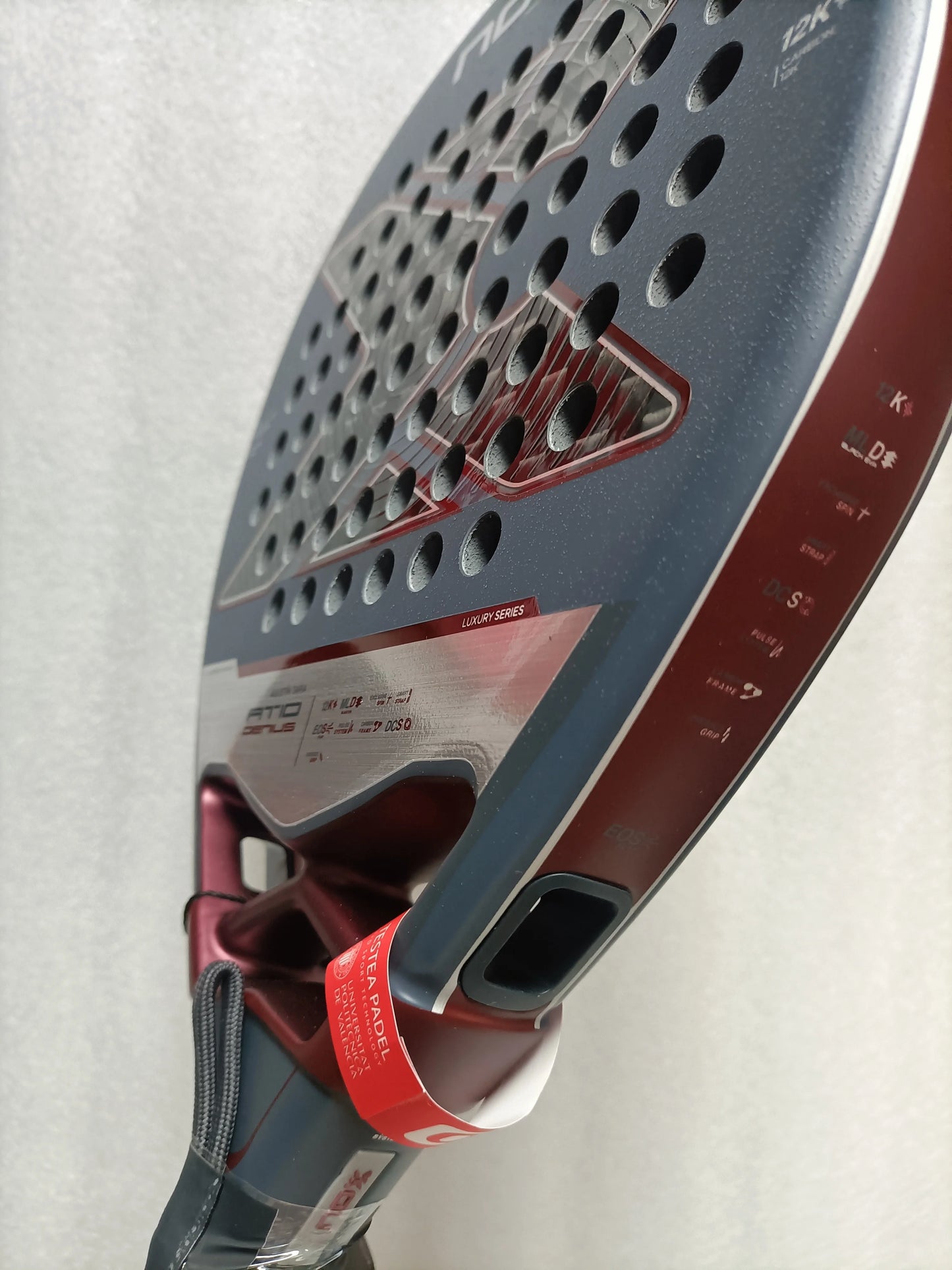 Raquette de padel professionnelle NOX en fibre de carbone composite, forme diamant, mousse EVA laminée, Fengdong 3D SPIN, raquette de sport