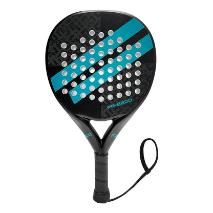 Raquette de padel IANONI Surface en fibre de carbone avec noyau en mousse flexible à mémoire EVA Raquette de padel légère
