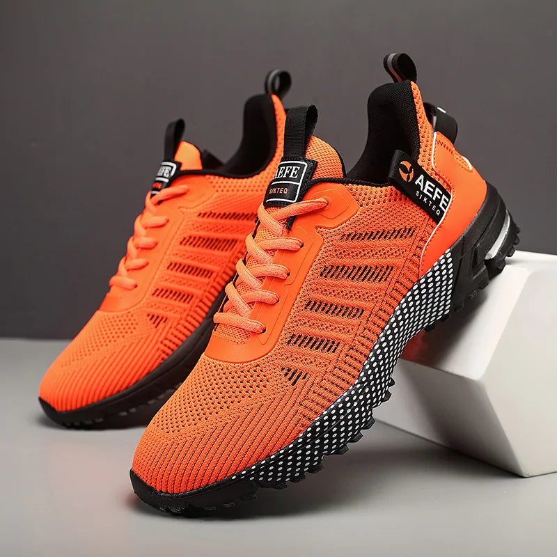 Nouveaux hommes chaussures de course respirant chaussures de sport de plein air baskets légères pour hommes chaussures d'entraînement athlétiques confortables