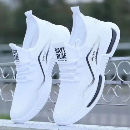 Hommes chaussures sans lacet mode baskets mâle Sport chaussures de course respirant gymnastique entraînement marche Tennis chaussures antidérapant entraînement appartements