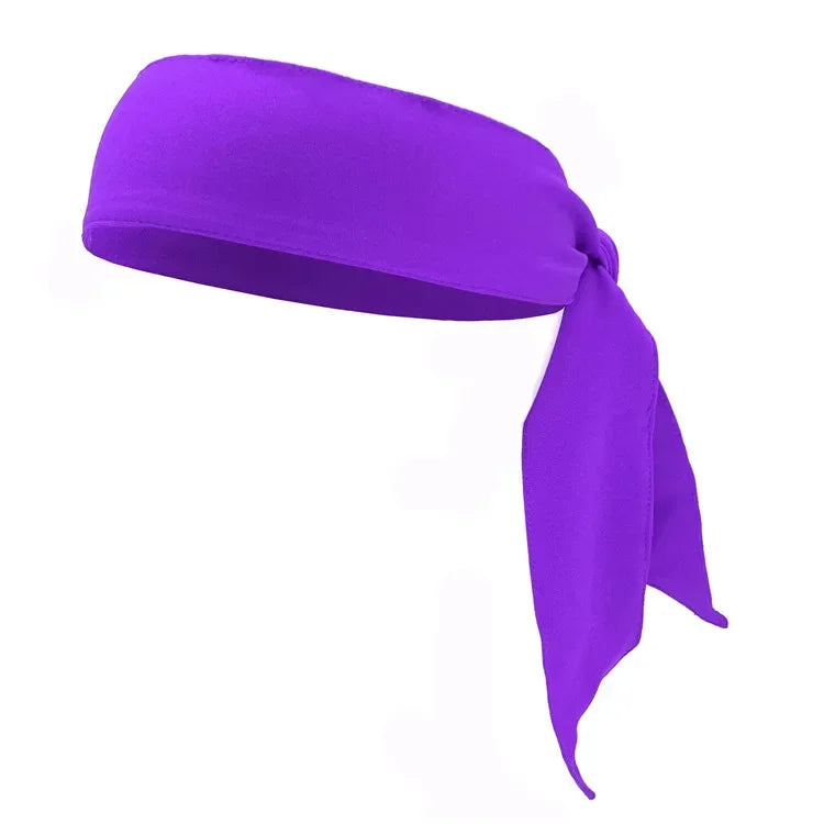 Bandeau de sauna respirant à séchage rapide pour hommes et femmes, bandeau de sport, bandeau de tennis, course à pied, basket-ball, yoga, enveloppement de cheveux