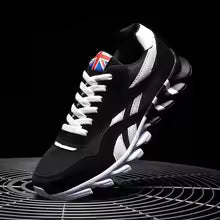 Marque tendance taille 46 47 48 hommes résistant à l'usure amorti à semelles épaisses baskets de Fitness en plein air respirant chaussures de course pour hommes