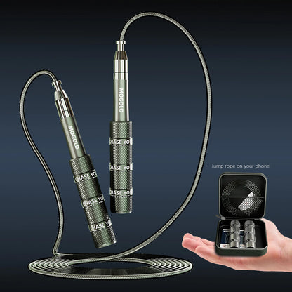Corde à sauter télescopique, Crossfit, Sport professionnel, boxe pour adultes et enfants, style libre, corde brûlante des graisses de haute qualité, tapis plus robuste