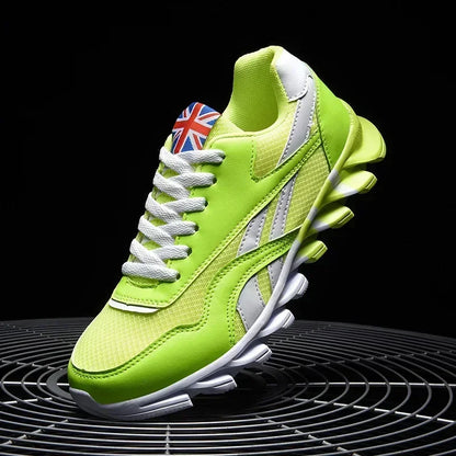 Marque tendance taille 46 47 48 hommes résistant à l'usure amorti à semelles épaisses baskets de Fitness en plein air respirant chaussures de course pour hommes