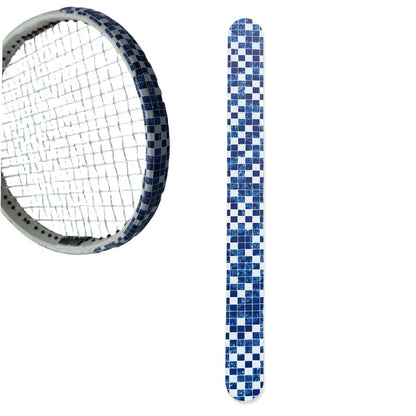 Autocollant de bord de raquette de tennis en PU, haute élasticité, anti-friction, bande de protection pour cadre de raquette de tennis, haute adhérence, durable