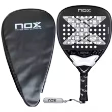 Raquette de padel professionnelle NOX en fibre de carbone composite, forme diamant, mousse EVA laminée, Fengdong 3D SPIN, raquette de sport