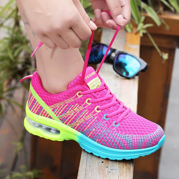 Femmes chaussures de Sport en plein air de haute qualité chaussures de course respirant athlétisme baskets décontractées dames chaussures de marche de Sport antidérapantes