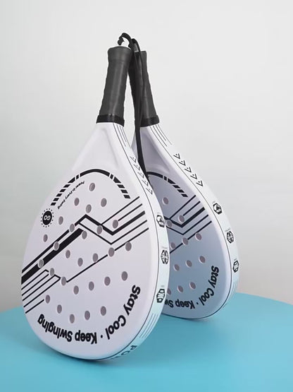 Raquette de Padel Carbone EVA — Débutants & Intermédiaires